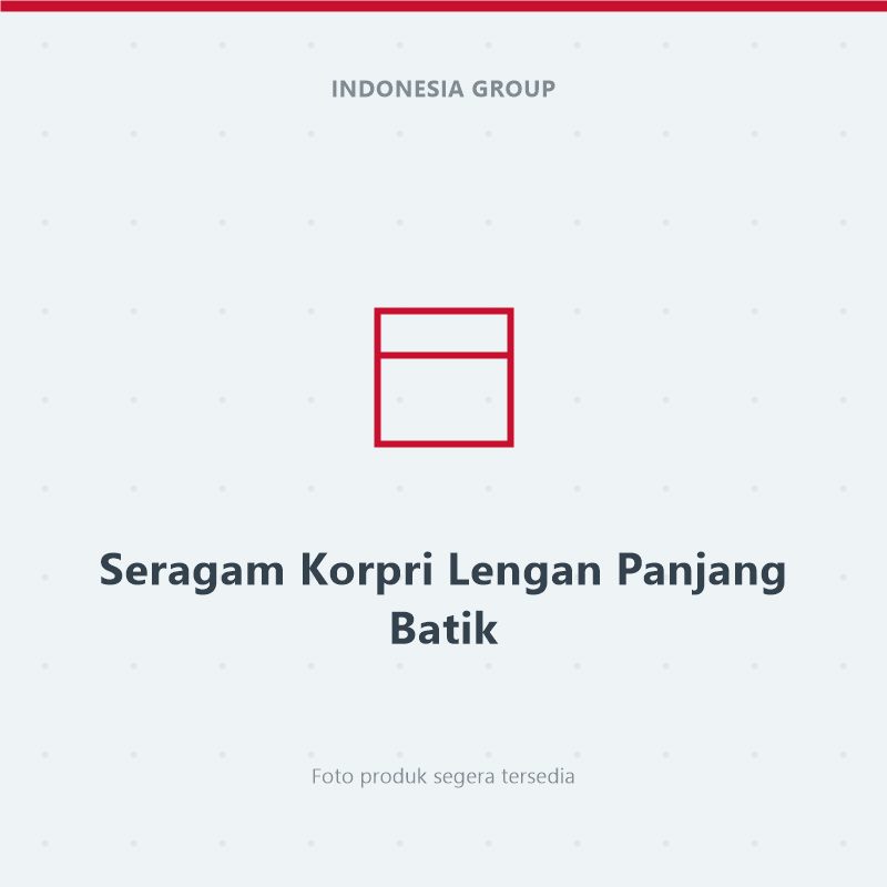 Seragam Korpri Lengan Panjang Batik